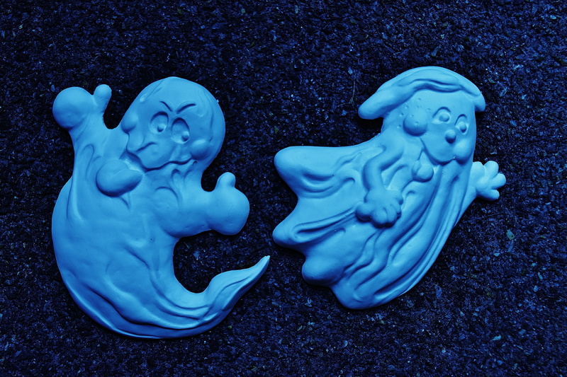 craft, cast, white, mammal, creativity, happy halloween, human representation, art and craft, high angle view, halloween, representation, october, unpainted