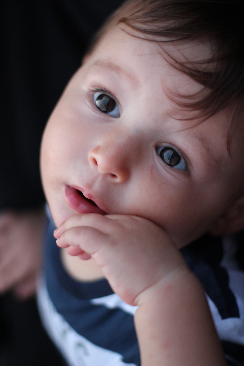 sweet, close-up, sensitivity, 5K, indoors, human Face, small, looking away, portrait, babies, childhood, focus on foreground, cute, baby, looking, child