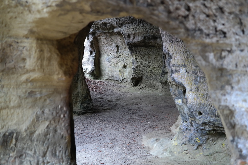 5K, rock - object, day, outdoors, breakthrough, rock formation, rock, nature reserve, caves, place of pilgrimage, solid, passage, no people, built structure