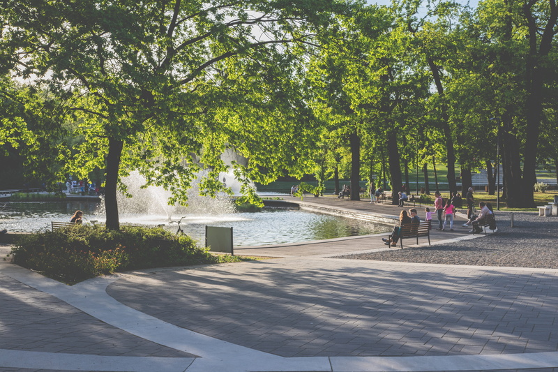 5K, forest, day, europe, nature, noon, sun, plant, people, tree, green color, debrecen, city, incidental people, real people, lifestyle, lake, fountain