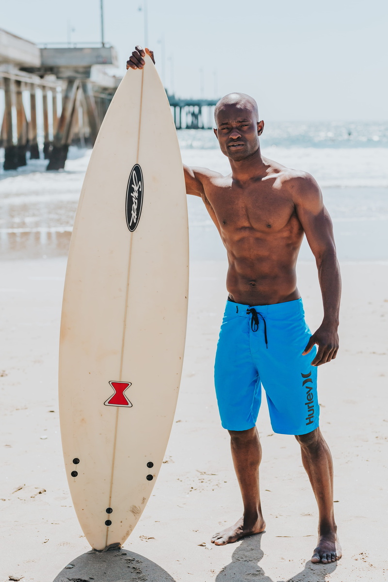 sports, 4K, mature men, muscular build, white, standing, portrait, beach, surf, human, outdoors, surfboard, water, surfing, sea, ocean, young men, front view