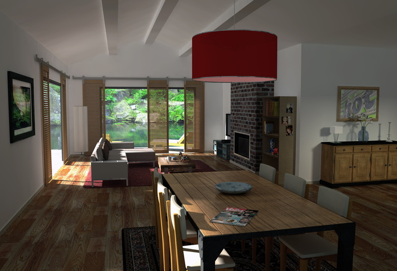 brown, window, wooden, rectangular, ceiling, hardwood floor, living, architecture, 4K, living room, flooring, home, interior decorating, modern, furniture