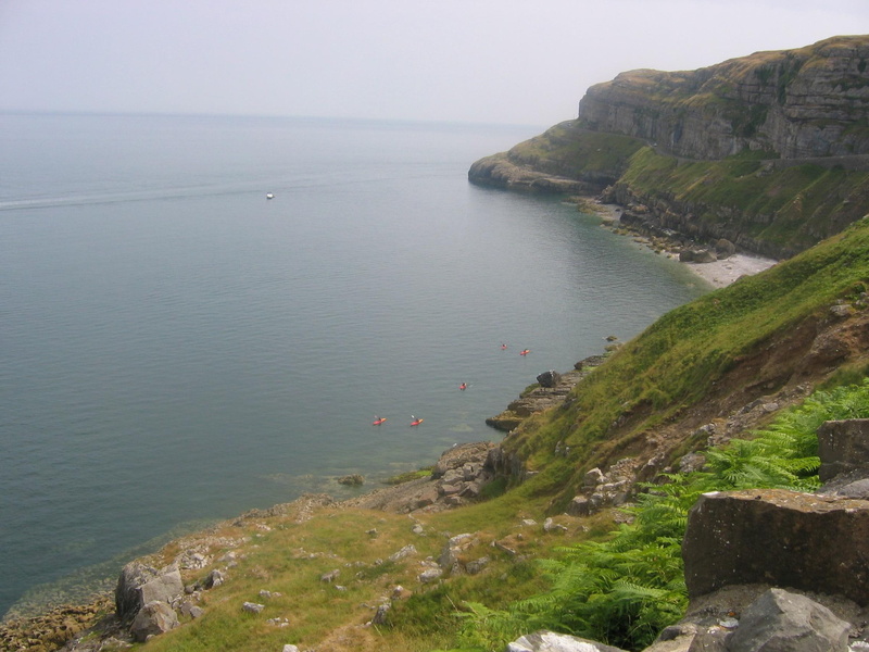 irish, boats, 1080P, hope, sea, cliffs, good, looking, cape, rocks, view, 3d and abstract