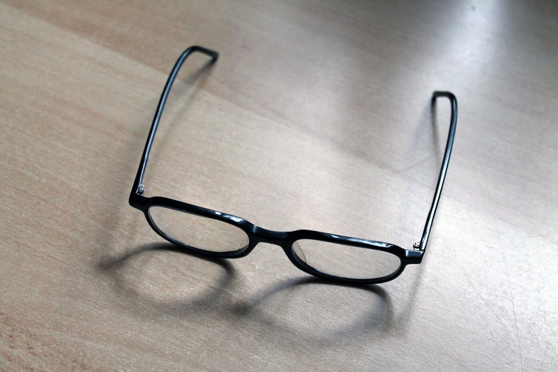 high angle view, healthcare and medicine, eyesight, no people, Reading Glasses, transparent, indoors, glasses, 1080P, vision, still life, black color