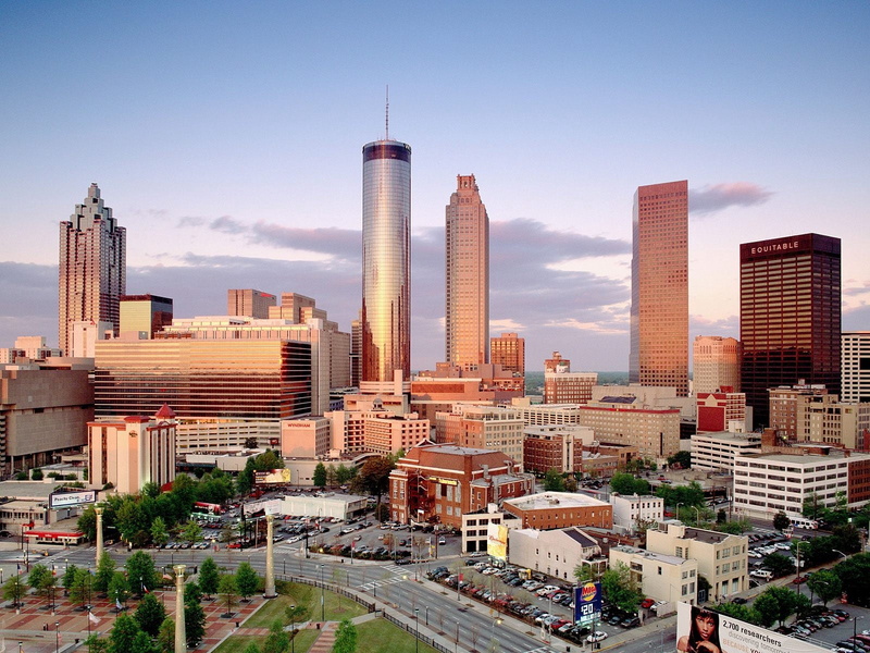 modern, travel, financial District, travel Destinations, city, dusk, nature, panoramic, sky, skyscraper, building Exterior, 720P, business, center, famous Place