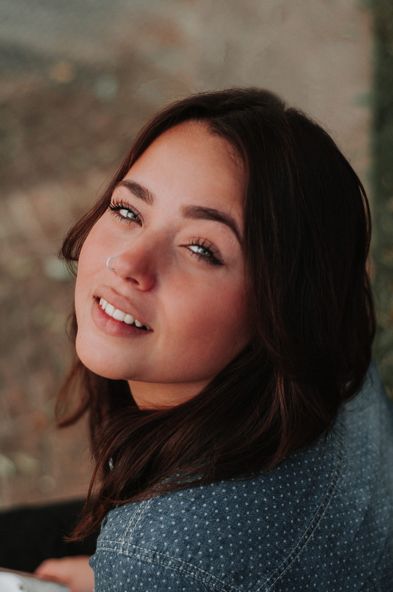 4K, wear, headshot, person, portrait, photoshoot, cute, young women, pretty, blue, real people, adult, polka, young adult, one person, hair, close-up