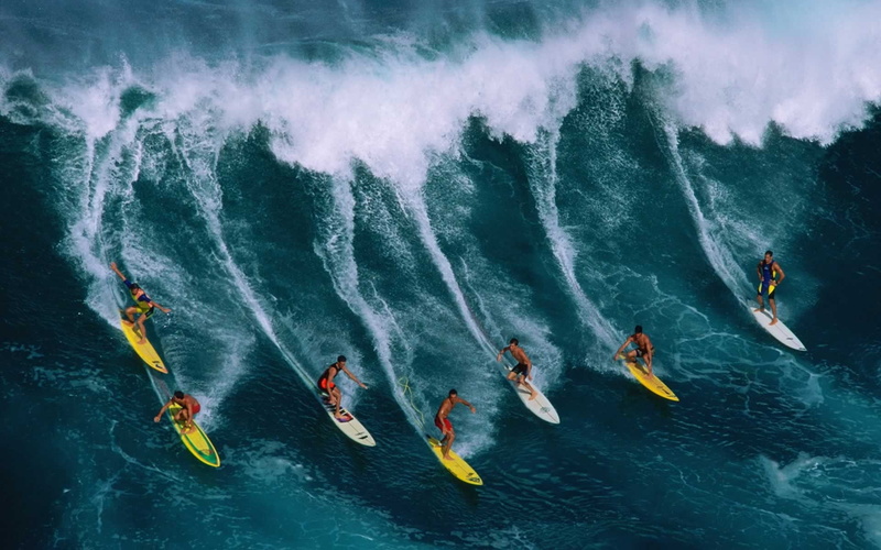 surfing, wave, guys, ocean, sharks, assorted, surf, 1080P, boards