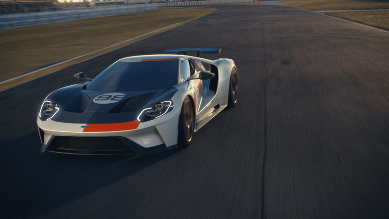 ford gt 2021, 1080P, Ford GT, race tracks, Ford