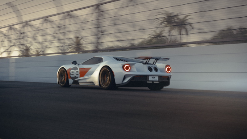 Ford, 1080P, ford gt 2021, race tracks, Ford GT