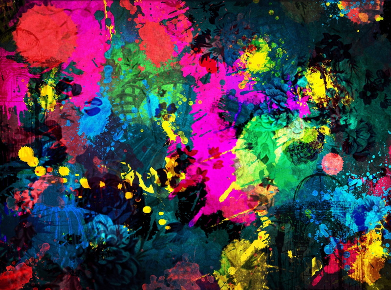 no people, assorted, color, Aero, beauty in nature, Colorful, Splatter, psychedelic, pattern, multi colored, choice, 2K, neon colored, ink, indoors, vibrant color