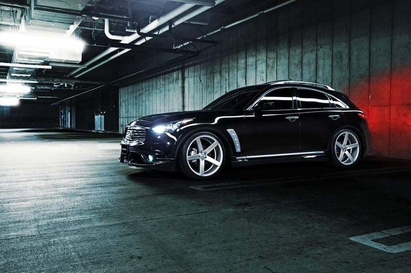 fx, infinity, Infiniti FX35 S, black, Vossen, 1080P, infiniti, s