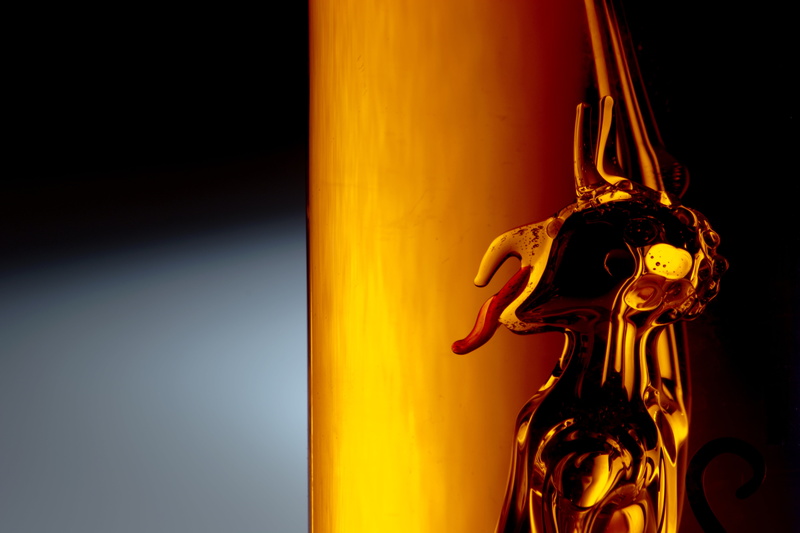 flames, creativity, fallen, human representation, fall, statue, gold, monster, pitchfork, fire, hell, glass, rebel, glow, 5K, creepy, night, religion