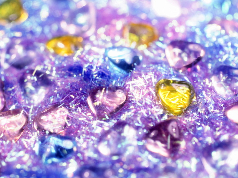 field, depth, heart, depth of field, photography, 480P, glitter, colorful