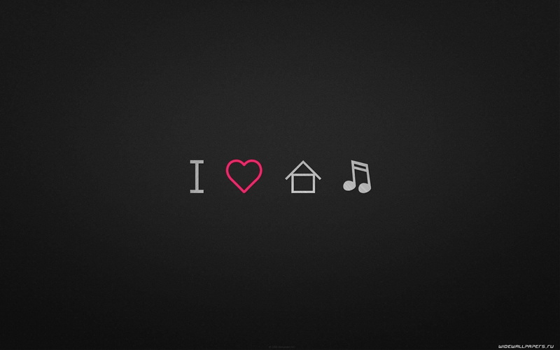 1080P, minimalism, house music