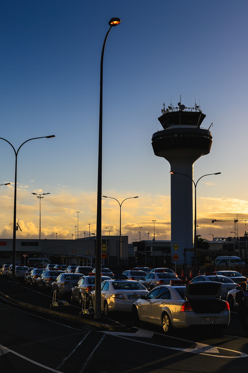 4K, outdoors, sunset, building exterior, road, auckland, street light, land vehicle, lighting equipment, street lights, car, architecture, city, carpark
