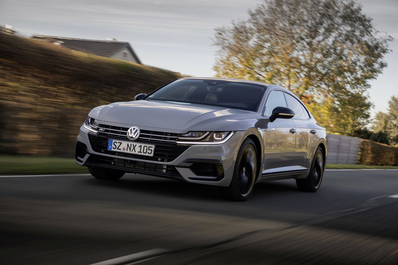 Compact Car, Volkswagen, Car, Silver Car, Volkswagen Arteon R-Line, Vehicle, 4K