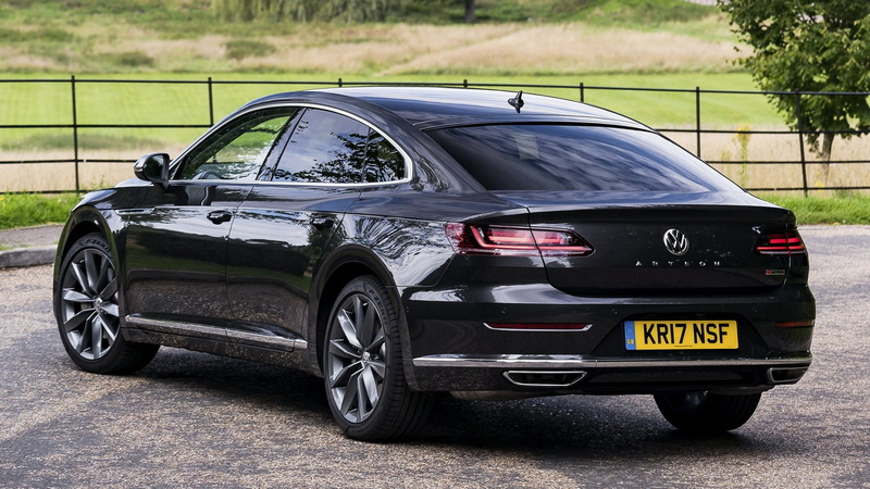 Black Car, Luxury Car, 1080P, Sedan, Volkswagen Arteon, Volkswagen, Car