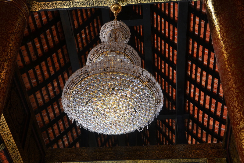 low angle view, electricity, illumination, antique, crystal, shape, day, lamp, built structure, close-up, art and craft, electric lamp, room, interior