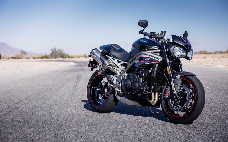 mode of transportation, road trip, triumph speed triple rs, biker, headwear, sports helmet, motorcycle, land vehicle, helmet, day, 4K, city, black, leather