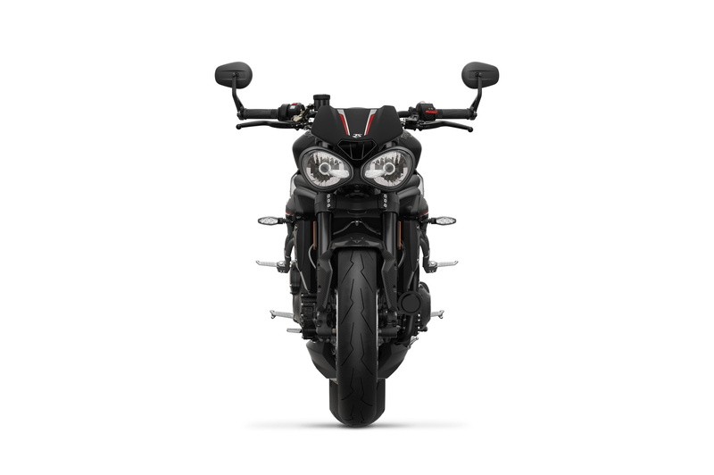 Triumph Speed Triple RS, 2K, bike, sports, 4K, black, Matt Jet Black, 2018