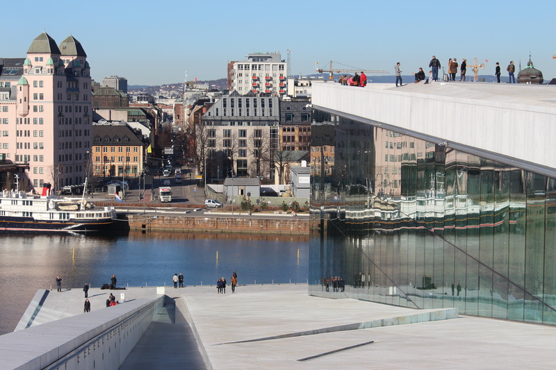 5K, travel, norway, white, transportation, outdoors, day, opera, building exterior, harbor, passenger craft, mode of transportation, built structure, cruise ship