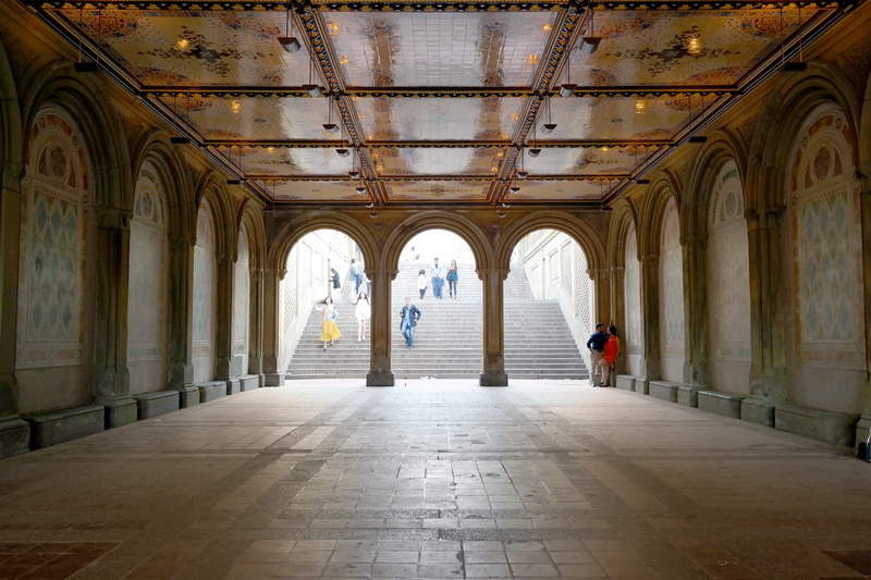 building, Underpass, mosaic, underground, Architecture, men, old, walking, Walkway, direction, the way forward, long, architectural column, colonnade, flooring