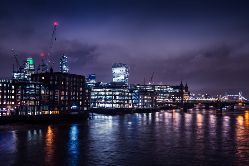 London, outdoors, river, harbor, angle, water, d, urban skyline, nightlife, london - England, city, dusk, Canon 6D, building, thames, nature, canon, sky