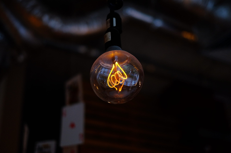 finance, light bulb, old, style, indoors, focus on foreground, shine, yellow, selective, lighting equipment, light, history, vintage, technology, focus