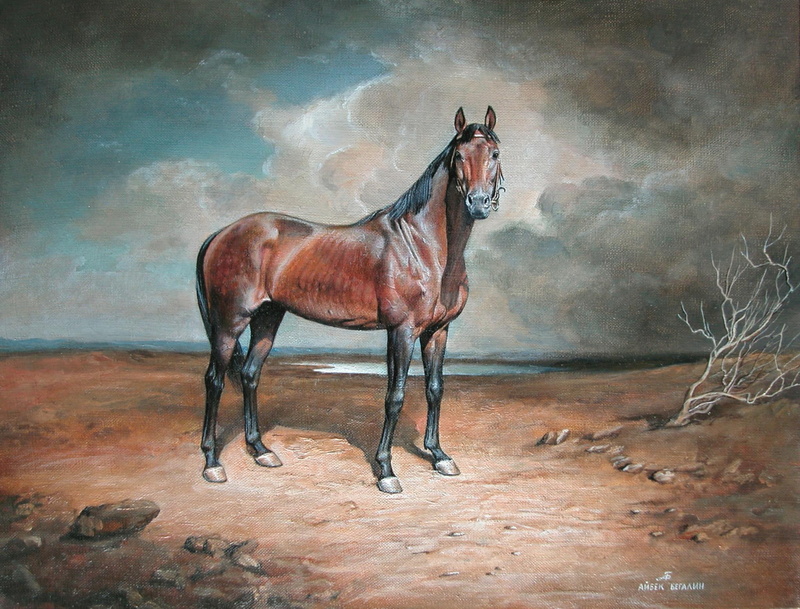 horse, 1080P, branch, Two thousand five, Aibek Begalin, Tungsten