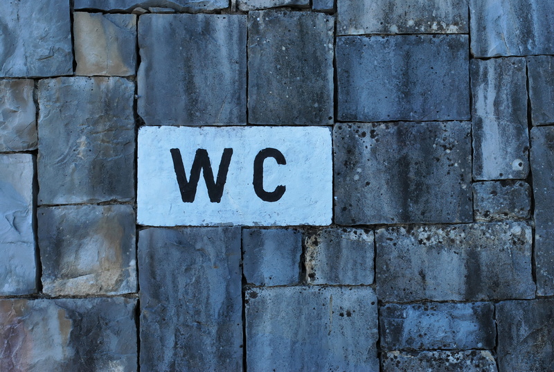 pattern, wall, restroom, text, built structure, 2K, wc, toilets, walkway, architecture, communication, sidewalk, sign, block, wall - building feature