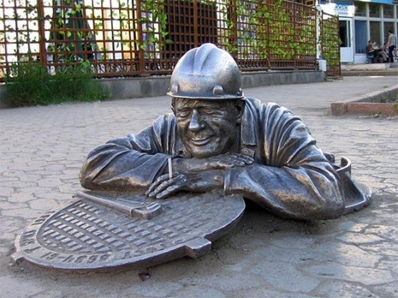 Russia, stepanychu, Monument, city, architecture, monuments, technician, sanitary, art, Omsk, the nature, 480P, hd