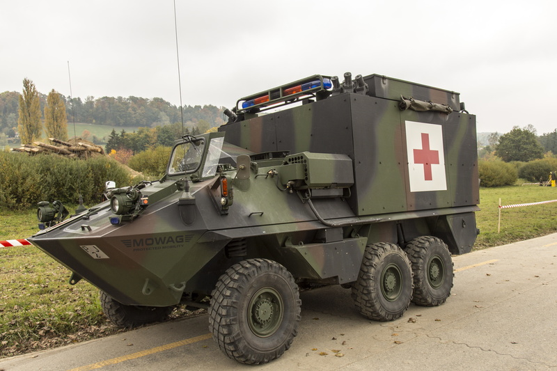 5K, Ambulance, Sanitary, car, Mowag Piranha