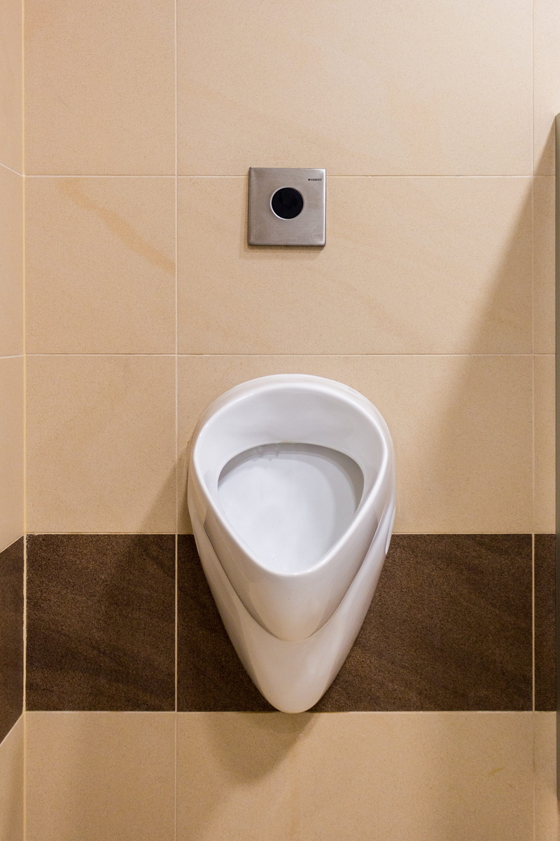 4K, convenience, wall, cabins, clean, home, purely, white color, close-up, tiled floor, urinal, no people, domestic room, tile, home interior, modern