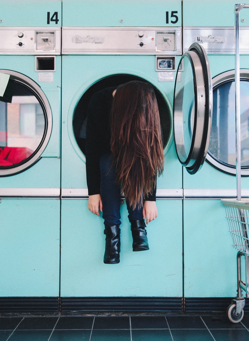 laundromat, bubbles, rear view, laundrette, technology, appliance, washing, machinery, indoors, load, sadness, explore, one person, washer, washing machine