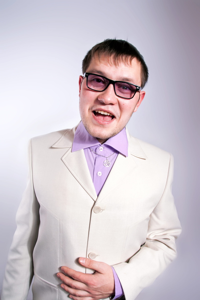 holding, stomachache, person, diarrhea, young adult, gripping, surprise, hold, fingers, eyeglasses, making a face, front view, menswear, face, emotion