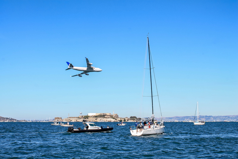 wave, wind, nautical Vessel, no people, airplane, air vehicle, luxury, summer, boating, outdoors, ship, blue, sea, regatta, sail, water, lifestyle, mode of transportation