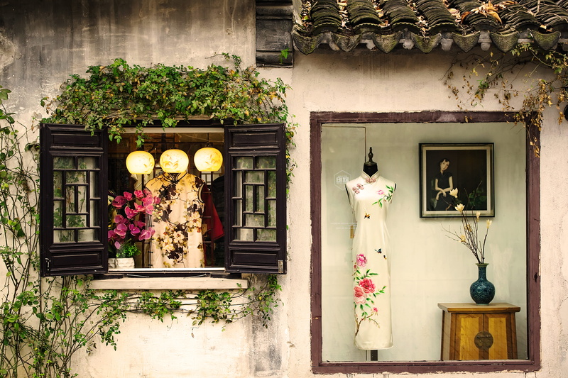 residential district, day, 街拍, no people, growth, 昆山, 窗户, 苏州, 植物, architecture, china, 古街道, built structure, 服装, 商店, entrance, 城市与建筑, decoration, art and craft