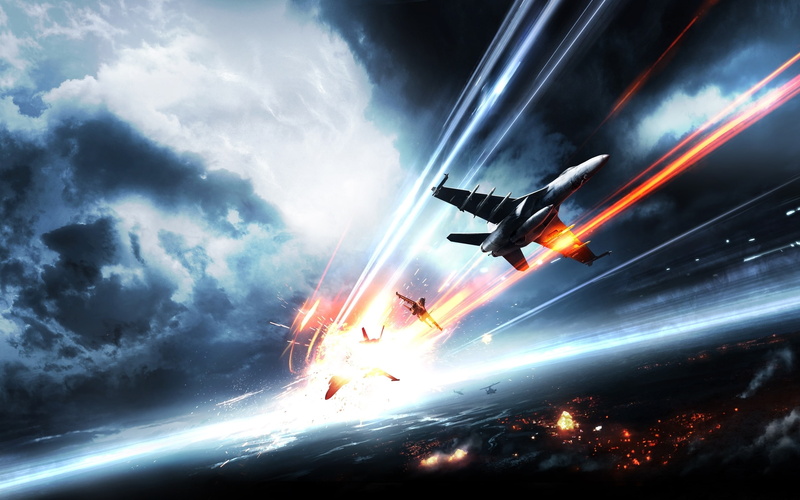 Battlefield, Combat, Air, 2K