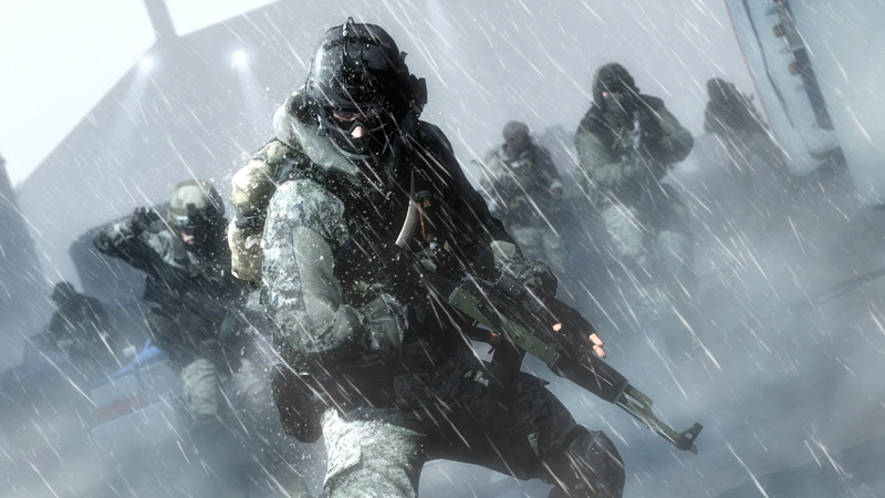 Rain, Soldiers, 1080P, Action, Battlefield
