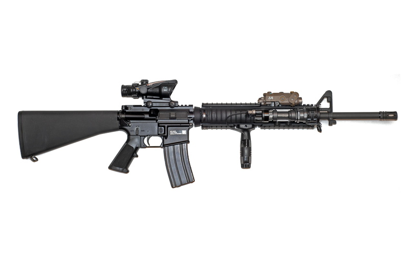 4K, American, automatic, M16A4, rifle