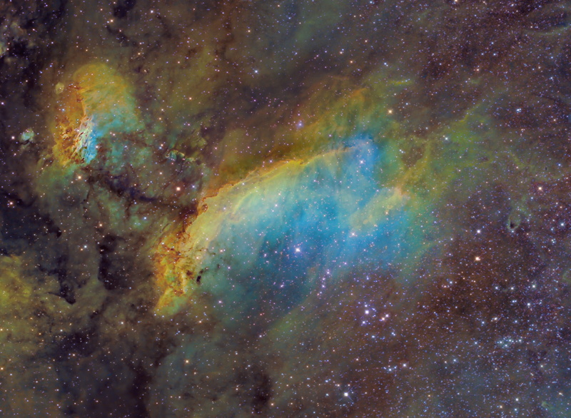 Shrimp, nebula, in the constellation, emission, 1080P, Scorpion