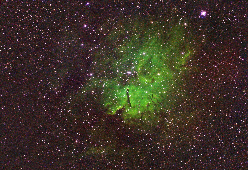 constellation, tranquil scene, galaxy, milky way, black, no people, tranquility, space, night, scenics - nature, 1080P, green, sky, emission nebula, nature