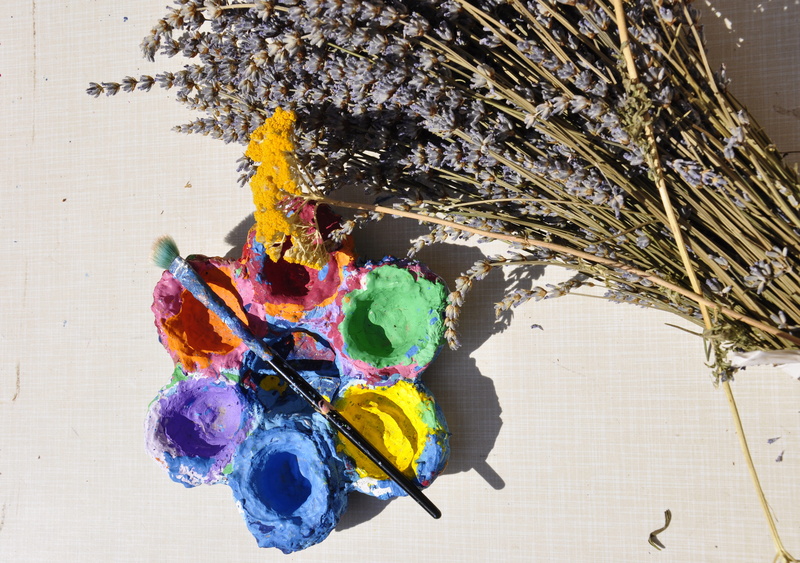 creativity, lavanda, craft, travel, lavender, nature, art and craft, multi colored, table, directly above, choice, high angle view, timeout, large group of objects