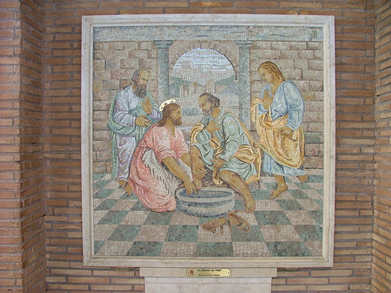 female likeness, visual Art, Mosaic, built structure, St Peter, indoors, religion, togetherness, famous Place, arts And Entertainment, male likeness, 1080P
