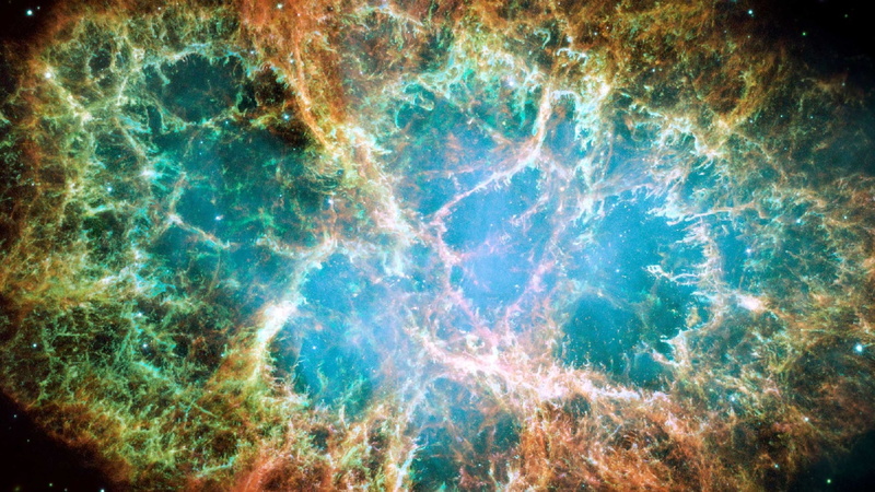 1080P, universe, fractal, nebula, crab nebula, outer space, space