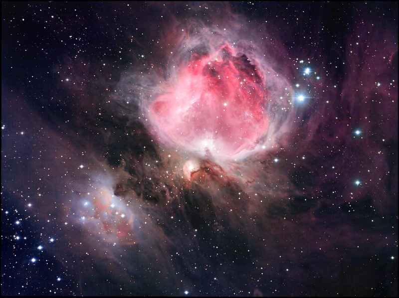 night, Galaxy, no people, space exploration, Sci Fi, Orion (Constellation), Nebula, mystery, purple, Space, scenics - nature, wispy, astronomy, beauty in nature