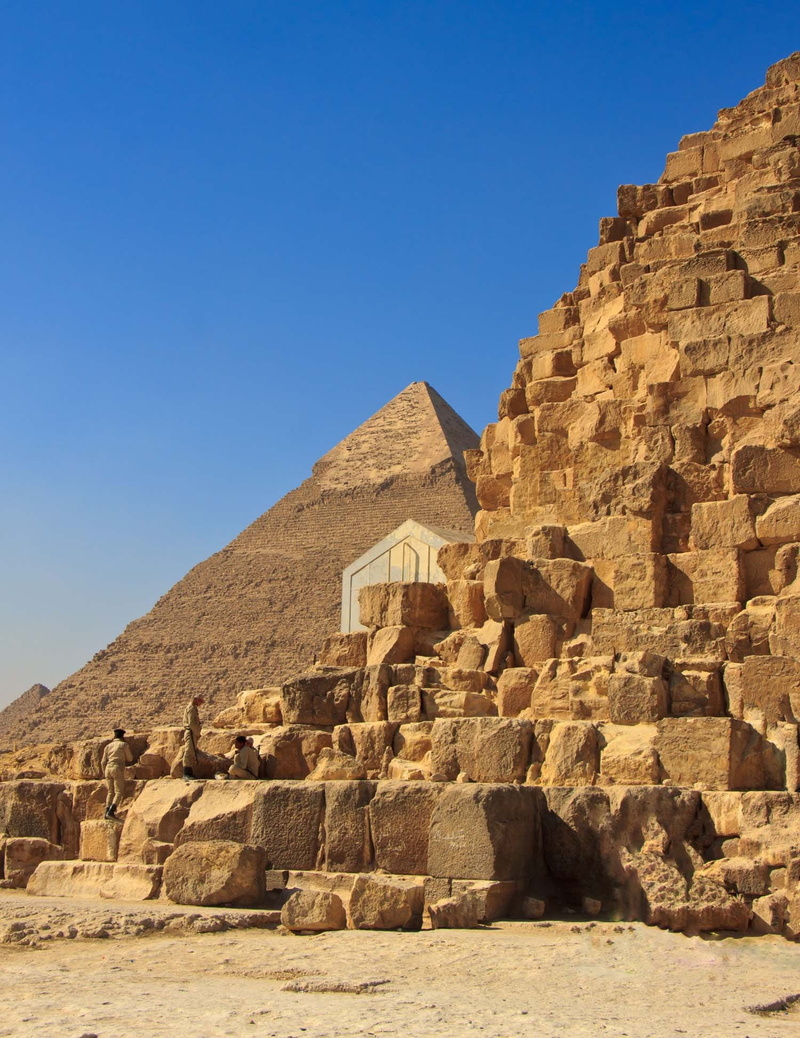 sky, egypt, day, pharaoh, pyramid, copy space, outdoors, travel destinations, built structure, travel, ancient, tourism, building exterior, egyptian, pyramids