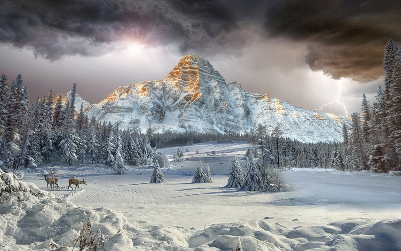 mount chephren, 1080P