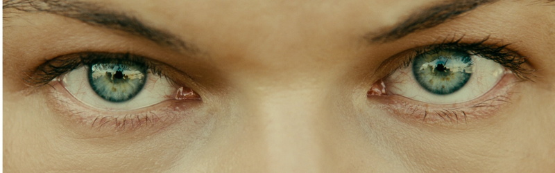 models, close up, jovovich, eyes, evil, resident, milla, women, 2K, actors, green, eyebrows