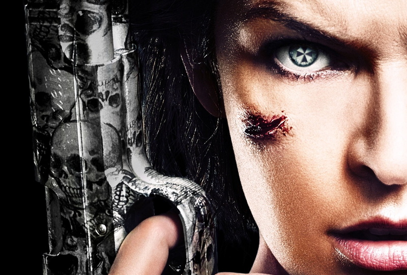 portrait, close-up, Resident Evil, Milla Jovovich, real people, indoors, beauty, lifestyles, looking at camera, young adult, headshot, body part, 1080P